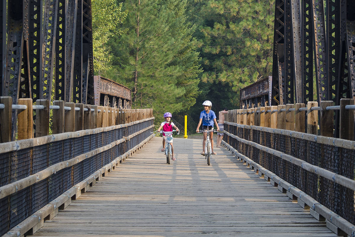 Explore The Rail Trails In Boundary Country - West Coast Traveller