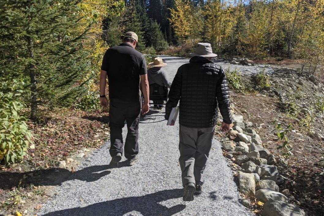 New wheelchair-accessible trail built near Rossland’s Seven Summits ...